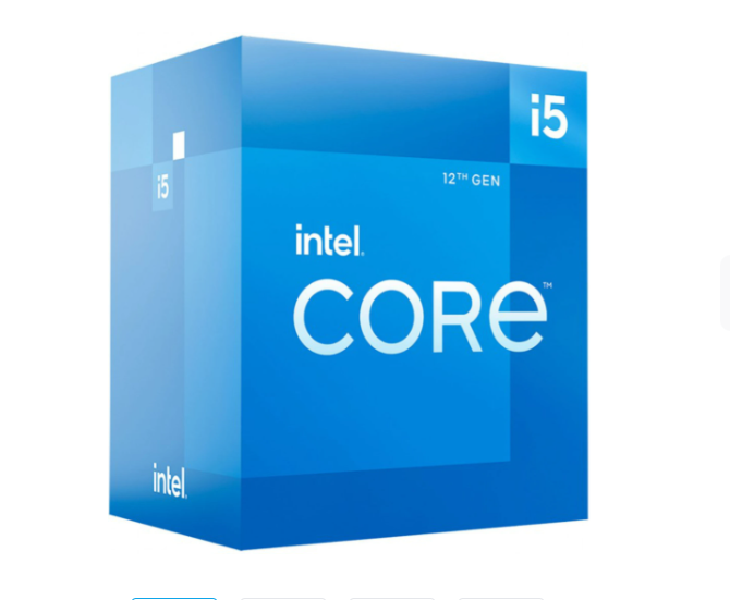 CPU Intel® Core I5-12400F