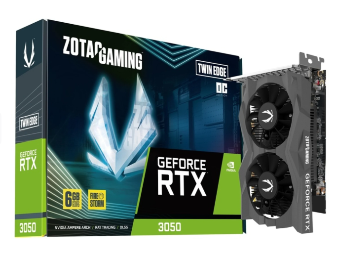 Zotac GAMING RTX 3050 6GB